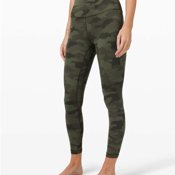 Lululemon align 28’ camo leggings - 8 EUC - Picture 1 of 5